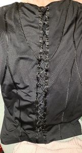 Black Forever 21 corset dress